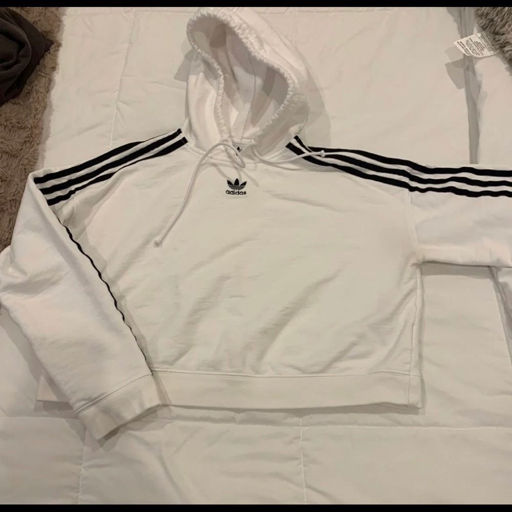 Adidas crop hoodie